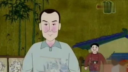 《合家欢》姜昆与戴志诚合作的动画相声